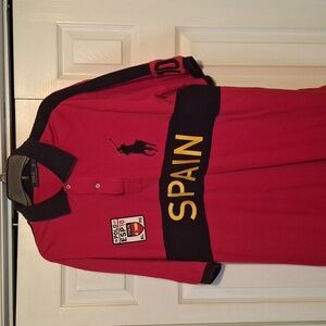 Polo shirt size 2XLT red